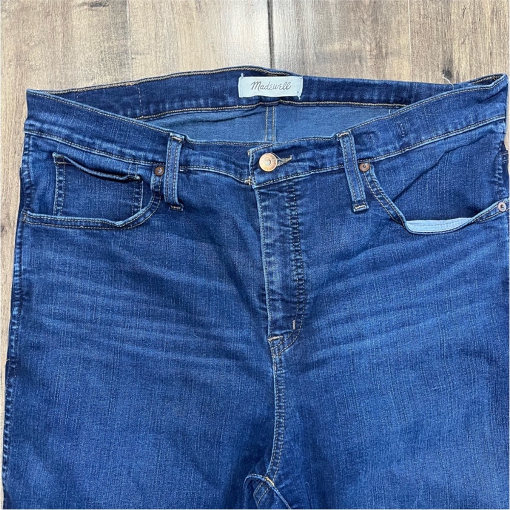 Madewell Dark Blue Skinny Jeans - Picture 3 of 6